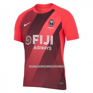 Camiseta Fiyi 7s Rugby 2023-24 Segunda Rojo