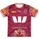Camiseta Ninos Queensland Maroons Rugby 2024 Indigena