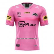 Camiseta Penrith Panthers Rugby 2024 Segunda Rosa