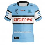 Camiseta Cronulla Sutherland Sharks Rugby 2024 Local