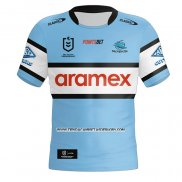 Camiseta Cronulla Sutherland Sharks Rugby 2024 Local