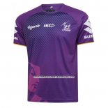 Camiseta Melbourne Storm Rugby 2020 Entrenamiento Violeta