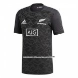 Camiseta Nueva Zelandia All Blacks Rugby 2018 Gris