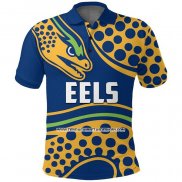 Camiseta Polo Parramatta Eels Rugby 2021 Indigena