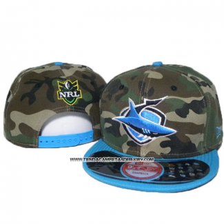 NRL Snapback Gorra Cronulla Sutherland Sharks Camuflaje