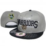 NRL Snapback Gorra Nueva Zelandia Warriors Gris