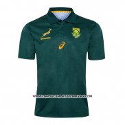 Camiseta Polo Sudafrica Springbok Rugby 2020 Verde