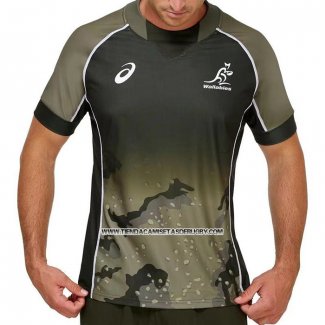 Camiseta Australia Rugby 2021-2022 Entrenamiento