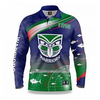 Camiseta NRL Nueva Zelandia Warriors Rugby 2022 Fish Finder