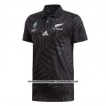 Camiseta Nueva Zelandia All Blacks Rugby 2019 Negro