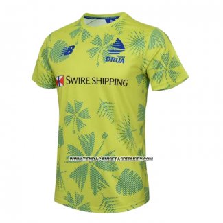 Camiseta Fiyi Rugby 2024 Entrenamiento Verde