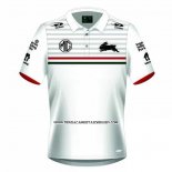 Camiseta Polo South Sydney Rabbitohs Rugby 2024 Blanco