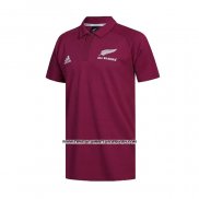 Camiseta Polo All Blacks Rugby 2020 Rojo
