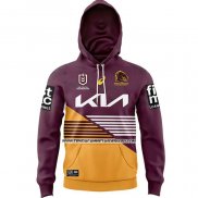 Sudaderas con Capucha Brisbane Broncos Rugby 2024 Local