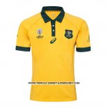 Camiseta Australia Rugby 2019 Amarillo