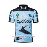 Camiseta Cronulla Sutherland Sharks Rugby 2018-2019 Conmemorative
