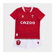 Camiseta Ninos Kit Gales Rugby 2022 Local