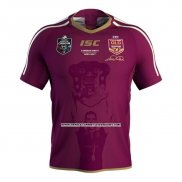 Camiseta Queensland Maroons Rugby 2019 Conmemorative