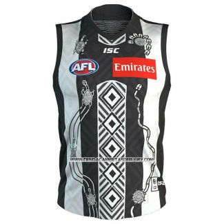 Camiseta Collingwood Magpies AFL 2020-2021 Indigena