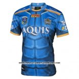 Camiseta Gold Coast Titans 9s Rugby 2017 Azul
