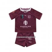 Camiseta Ninos Kit Queensland Maroons Rugby 2022