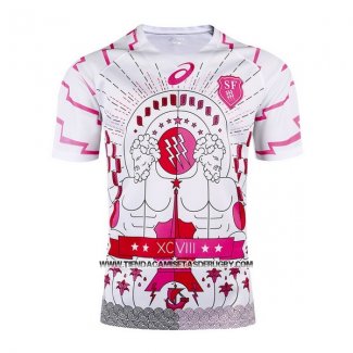 Camiseta Stade Francais Rugby 2016-2017 Segunda