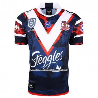 Camiseta Sydney Roosters Rugby 2021 Indigena