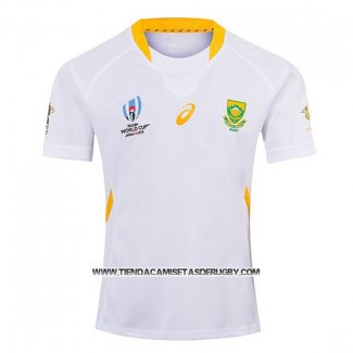 Camiseta Sudafrica Springbok Rugby 2019 Segunda