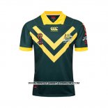 Camiseta Australia Kangaroos Rugby RLWC 2017 Local