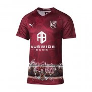 Camiseta Queensland Maroons Rugby 2022 Indigena