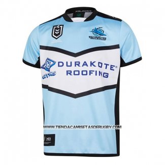 Camiseta Cronulla Sutherland Sharks Rugby 2019 Local