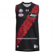 Camiseta Essendon Bombers AFL 2023 ANZAC