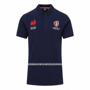 Camiseta Polo Francia Rugby 2023 World Cup Azul