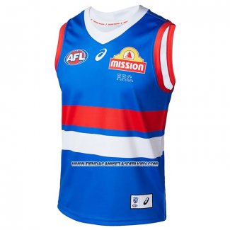 Camiseta Western Bulldogs AFL 2023 Local Azul