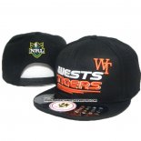 NRL Snapback Gorra Wests Tigers Negro