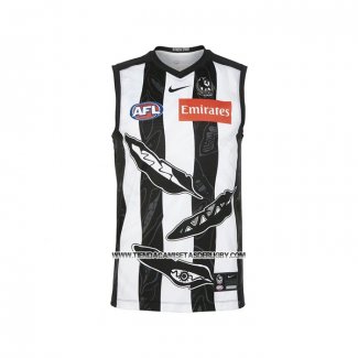 Camiseta Collingwood Magpies AFL 2022 Indigena