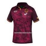 Camiseta Polo Brisbane Broncos Rugby 2021 Entrenamiento
