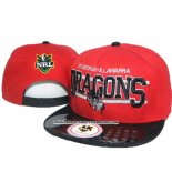 NRL Snapback Gorra Dragons Rojo