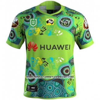 Camiseta Canberra Raiders Rugby 2019 Indigena