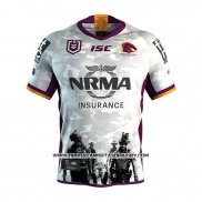 Camiseta Brisbane Broncos Rugby 2019-2020 Conmemorative