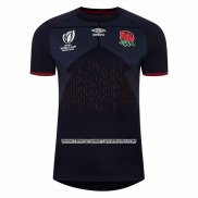 Camiseta Inglaterra Rugby 2023 World Cup Segunda
