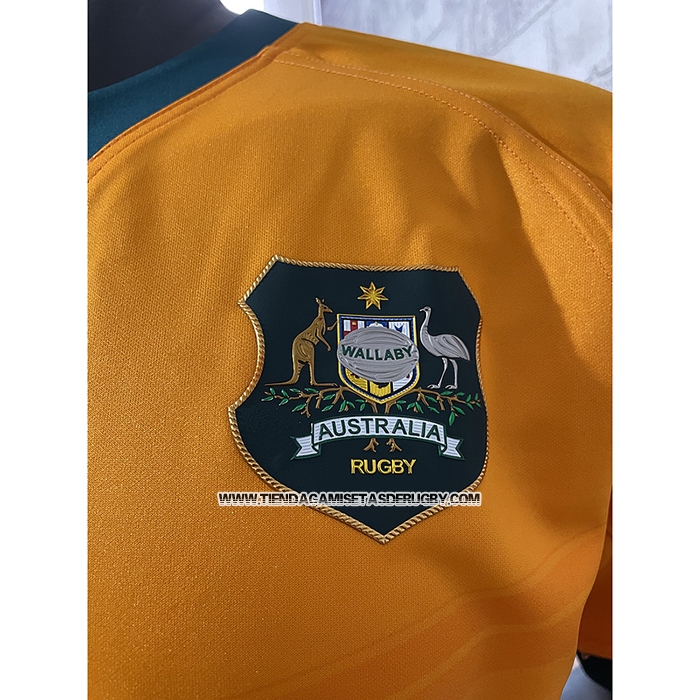 Camiseta Australia Rugby 2023 World Cup Local