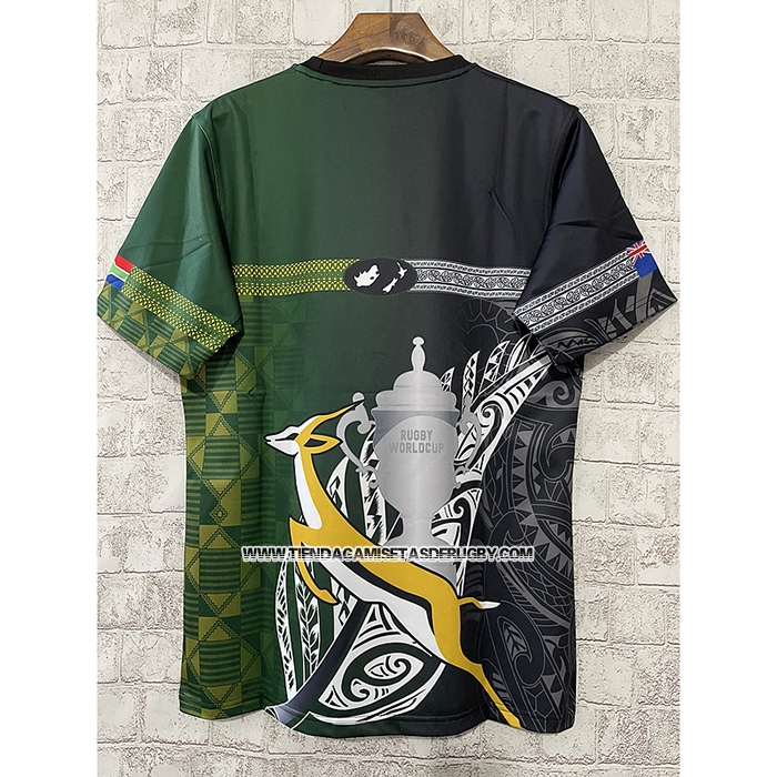 Camiseta Sudafrica Rugby 2024 Verde