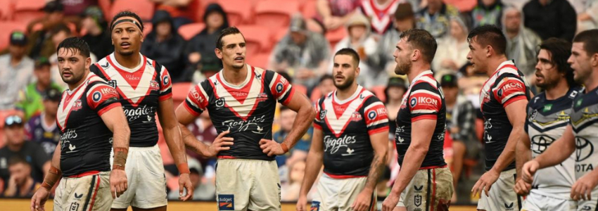 camiseta rugby Sydney Roosters